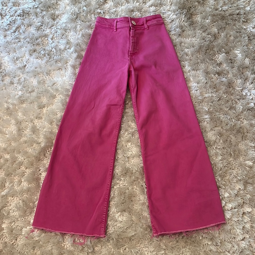 Hot Pink Zara Marine Straight pants size 2